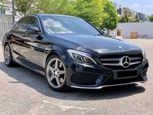 2018 Mercedes-Benz C250 2.0 AMG LINE FULL SERVICE RECORD SUNROOF