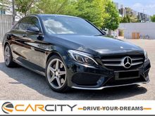 2018 Mercedes-Benz C250 2.0 AMG LINE FULL SERVICE RECORD SUNROOF