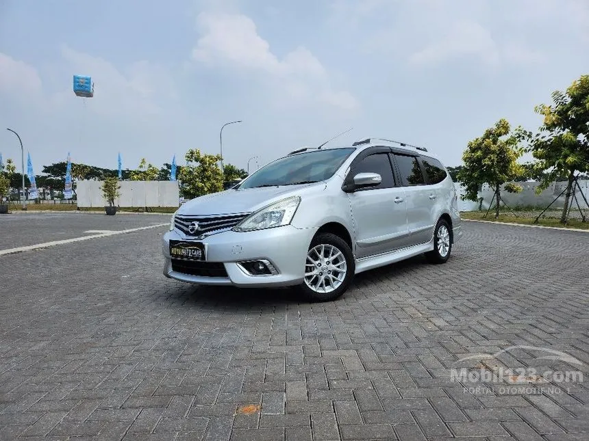 Jual Mobil Nissan Grand Livina 2014 Highway Star 1.5 di Banten Automatic MPV Silver Rp 115.000.000