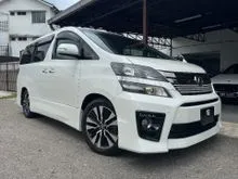 2014 Toyota Vellfire 2.4 Golden Eye MPV