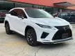 Recon RECOND 2019 Lexus RX300 F Sport FULLY LOADED PANROOF/4CAMERA/BLACK LEATHER/BSM/HUD/3EYE