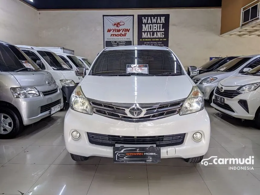 Jual Mobil Toyota Avanza 2014 G 1.3 di Jawa Timur Manual MPV Putih Rp 132.500.000