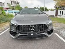 New Facelift, Bucket seat, Pre Own from Japan, 2025 Mercedes-Benz AMG A45 2.0 S 4MATIC+ Hatchback, Burmester sound