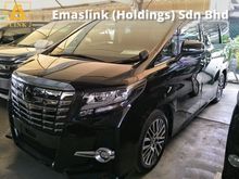 2017 Toyota Alphard 2.5 SC SUNROOF PRE CRASH STOP SYSTEM AUTO CRUISE 360 SURROUND CAMERA POWER BOOT FREE WARRANTY