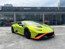 2021 Lamborghini Huracan 5.2 STO Coupe 3595 Miles,Green Colour,Carbon Exterior,Carbon Interior,Sport Seat,Two Tone Interior