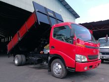 Hino Xzu/New wooden tipper /Bdm 7500kg/unregister