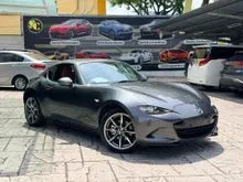 [JP SPEC](5400KM) MAZDA MX-5 ROADSTER RF 2.0(A) SKYACTIV-G VS TERRACOTTA SELECTION -BOSE S/S,BROWN LEATHER SEAT,SPORT MODE,BSM,REVERSE CAM,CAR PLAY