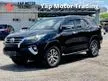 Used 2017 Toyota Fortuner 2.7 SRZ SUV 80k km mileage *Full Spec