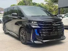 5A JBL BLACK SEAT 2025 Toyota Vellfire 2.4 Z Premier MODELISTA BODYKIT FULL SPEC MPV