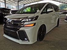 2016 Toyota Vellfire 2.5 Z G ZG With Alpine, LED Daylight and 3 Years Warranty, Unregistered