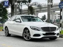 2016 MERCEDES-BENZ C200 2.0 EXCLUSIVE (A) SUNROOF FACELIFT 9 SPEED REVERSE CAMERA W205 LOCAL