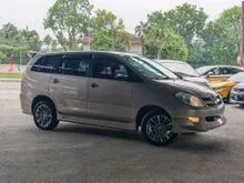 2007 Toyota Innova 2.0 G MPV 1 Careful Owner