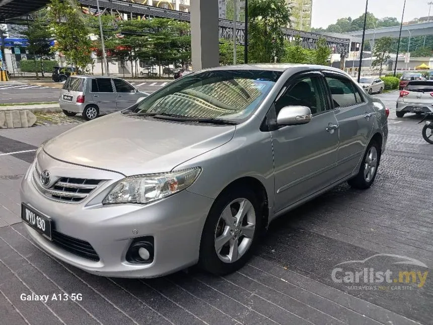 2013 Toyota Corolla Altis G Sedan