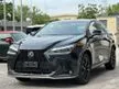 Recon 2023 Lexus NX350 2.4 F Sport Japan Spec, 360 Surround Cam, Red Interior and more... NEW CAR Condition