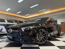 2021 Mercedes-Benz AMG A35 2.0 4MATIC Sedan Reg 2022 Black On Black Km10rb Antik RARE Item ATPM Free Service 5Thn #AUTOHIGH