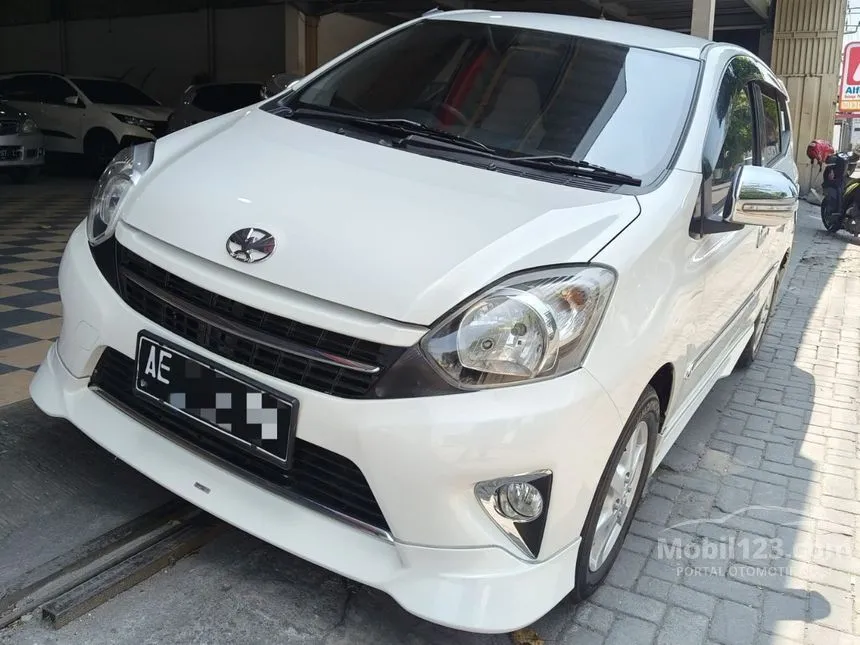 Jual Mobil Toyota Agya 2015 TRD Sportivo 1.0 di Jawa Timur Manual Hatchback Putih Rp 103.000.000