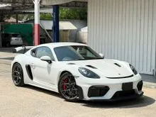 2022 Porsche 718 4.0 Cayman GT4 RS (GRADE 5A, 2K MILEAGE ONLY)