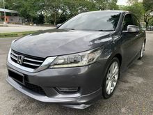 Honda Accord 2.4 i-VTEC VTi-L (A) 2015 Paddle Shift Full Set Bodykit Director Owner Original Leather Seat TipTop Condition View to Confirm
