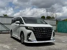 2025 Toyota Alphard 2.5 Z (New Model) * YEAR END SALE * 7-SEATER PILOT SEATS * TWIN MOONROOF * READY STOCK