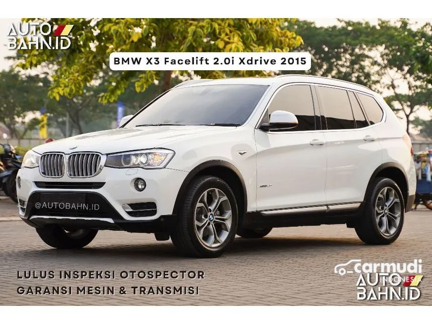 Jual Mobil BMW X3 2015 xDrive20i xLine 2.0 di DKI Jakarta Automatic SUV Putih Rp 345.000.000