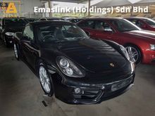 2014 Porsche Cayman 2.7 Coupe New Facelift Unreg Local AP (PRICE ZERO GST)