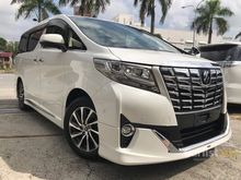 2015 Toyota Alphard 3.5 G Extra Kit MPV welcab wheelchair full spec