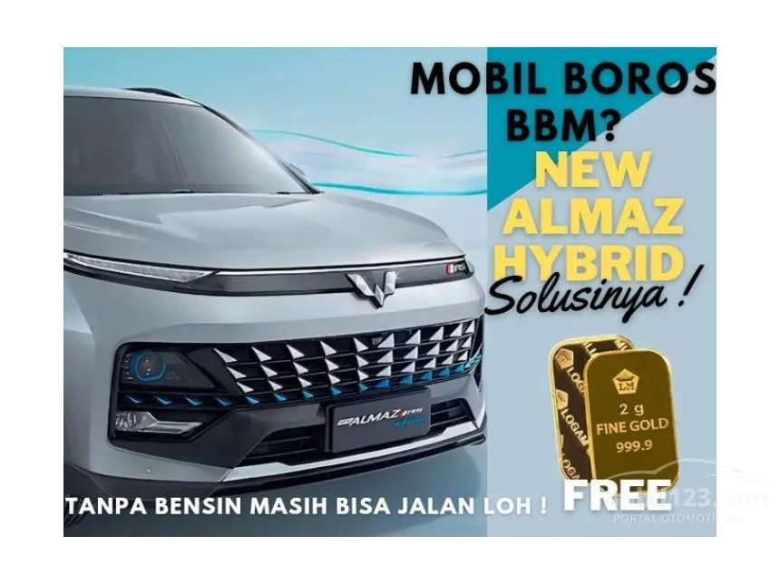 Jual Mobil Wuling Almaz 2024 RS Hybrid 2.0 di DKI Jakarta Automatic Wagon Hitam Rp 425.000.000