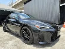 2022 (UNREG) Lexus IS 300 2.0 F Sport IS300 (BLACK MODE III EDITION) GRADE 5A 8,xxx KM JAPAN FULL SPEC**NEW ARRIVED**MEGA SALE