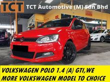 VOLSWAGEN POLO 1.4 (A) GTI SPEC,WE MORE VOLKSWAGEN CAR CHOICE,PASSAT,JETTA,MK7,MK6