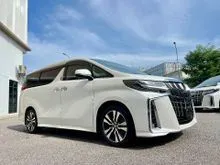 2021 RECON Toyota ALPHARD 2.5 SC FULL SPECS EDITION