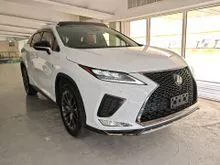 [GRADE 5A] 2022 LEXUS RX 300 2.0 F SPORT SUV P/ROOF RED L/SEAT HUD 4CAMERA BSM (A) UNREG RX300
