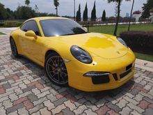 2013 Porsche 911 CARRERA 3.8 4S C4S CBU IMPORT BARU RACING YELLOW PORSCHE MALAYSIA CAR PORSCHE 2 YEAR WARRANTY GREAT INTERIOR NEW FACELIFT
