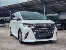 2025 Toyota Alphard 2.5 Z MPV - JBL SOUND SYSTEM, DRIVE RECORDER, HEAD UP DISPLAY, SPARE TYRE