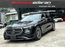 2024 Mercedes-Benz E200 2.0 Avantgarde#Sunroof#Full Black Leather Seats#Power+Memory Seats#HUD#Surround View Cameras#Burmester Sound#Power Boot