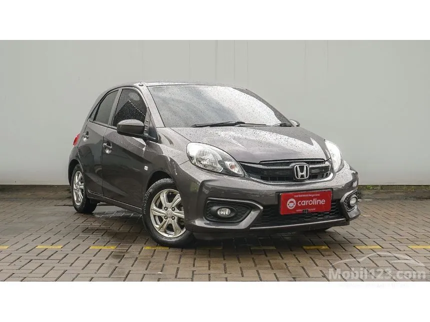 Jual Mobil Honda Brio 2016 Satya E 1.2 di Banten Manual Hatchback Abu