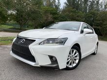 Lexus CT200h 1.8 Luxury HIGH SPEC FULL SERVIES RECORD BY LEXUS LOW MILEAGE