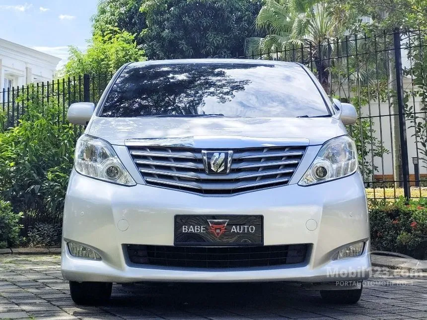 Jual Mobil Toyota Alphard 2011 X 2.4 di DKI Jakarta Automatic MPV Silver Rp 180.000.000