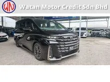 2025 Toyota Vellfire 2.4 Z Premier MPV NO HIDDEN CHARGES