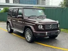 2022 20K KM JPN SPEC BURMESTER SUNROOF BLACK INT 360CAM DIGITAL METER BSM PRE CRASH APPLE CAR PLAY Mercedes-Benz G400d AMG 3.0 2.9 G400 G WAGON G 400