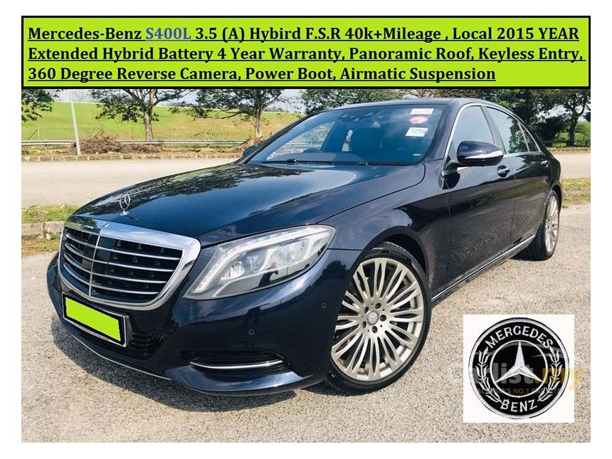 Mercedes Benz S400l 2017 Hybrid 3 5 In Kuala Lumpur Automatic Sedan 2017 Mercedes Benz S400l Hybrid Sedan