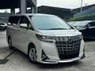 Recon 2020 Toyota Alphard 2.5 X MPV 8 SETAERS LEATHER SEAT BEIGE INTERIOR UNREG