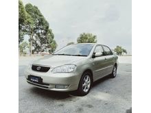 2002 Toyota Corolla Altis 1.8 G Sedan