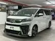 Recon 2018 Toyota Vellfire 2.5 ZG