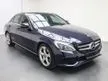 Used 2017 Mercedes-Benz W205 C200 2.0 Avantgarde Sedan 55k Mileage Full Service Record One Yrs Warranty One Owner Tip Top Condition - Cars for sale