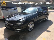 2013 Mercedes-Benz SLK200 1.8 turbo AMG convertible top 7speed paddle shift 13 unreg