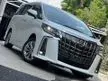 Recon UNREGISTER 2020 TOYOTA ALPHARD 2.5 S TYPE GOLD REAR ENTERTAINMENT, BLIND SPOT MONITOR, REVERSE CAMERA, LANE KEEP ASSIST, 3 LED HEADLIGHT, MIL 32K