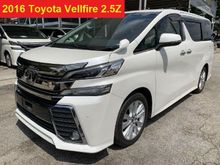 2016 Toyota Vellfire 2.5 Z A Edition MPV