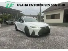 2022 Lexus IS 300 2.0 F Sport Mode Black S**Grade 5A**Carbon Sterring**360 camera**8 Year Warrenty
