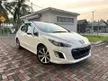 Used HARGA O.T.R RM 17,700 Peugeot 308 1.6 Hatchback GRIFFE THP FACELIFT LEATHER SEAT HIGH SPEC 2014 FULL SERVICE RECORD