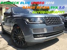 BOMBECK BLUE UNREG 2016 LAND ROVER RANGE ROVER SPORT 5.0 SV AUTOBIOGRAPHY